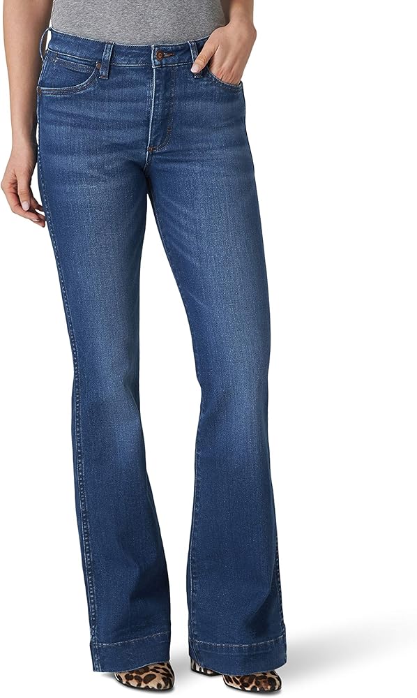 Wrangler Women's Retro Premium Five Pocket Trouser Jean