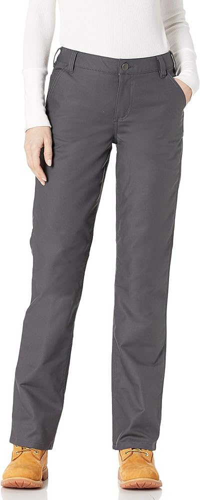 Carhartt Women's Rugged Professional Series Rugged Flex Loose Fit Canvas Work Pant