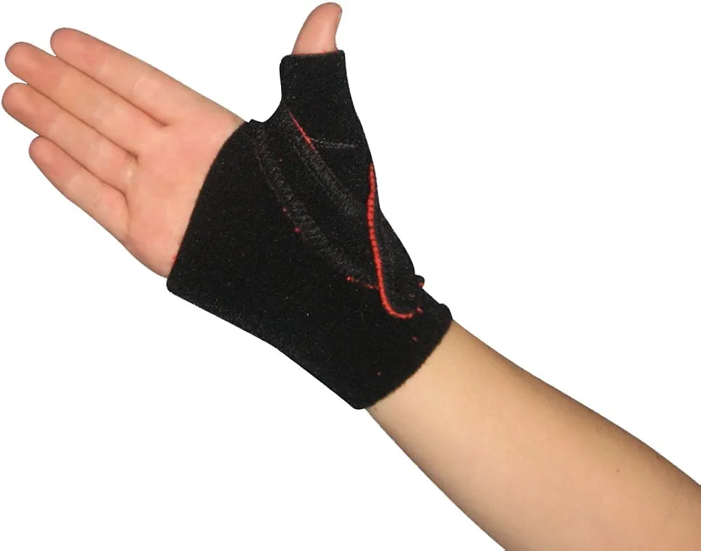 Thermoskin Cross-X CMC Thumb Splint, Provides CMC Joint Support for RSI and Arthritic Pain, Right,Size Small