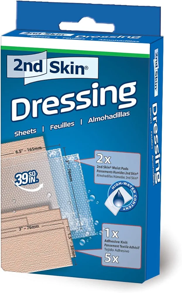 Spenco 2nd Skin Dressing Kit Bandages for Blister Protection, Medical, 8-Count