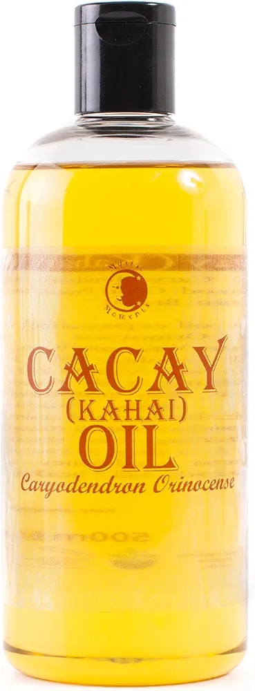 Mystic Moments | Cacay (Kahai) Carrier Oil - 1 Litre - Pure & Natural Oil Perfect for Hair, Face, Nails, Aromatherapy, Massage and Oil Dilution Vegan GMO Free