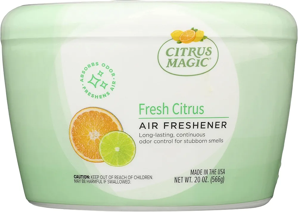 Citrus Magic Odor Absorbing Solid Air Freshener, 1.25 Pound (Pack of 1), 20 Ounce