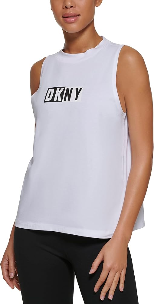 DKNY Women's Sleeveless Active Tank Top