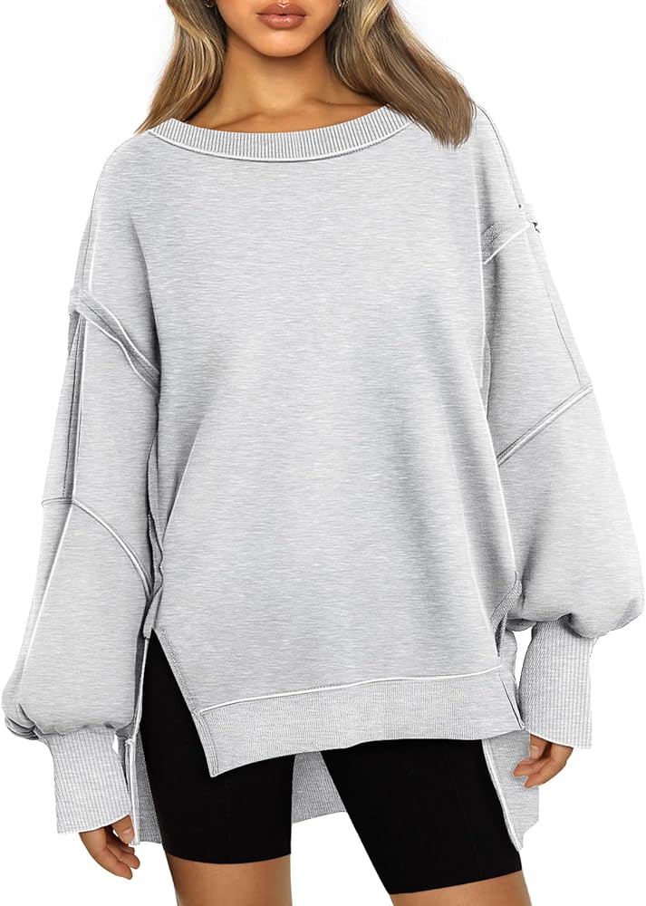 AUTOMET Womens Oversized Crewneck Sweatshirts Casual Long Sleeve Shirts Loose Fit Hoodies 2024 Winter Outfits Fashion Clothes