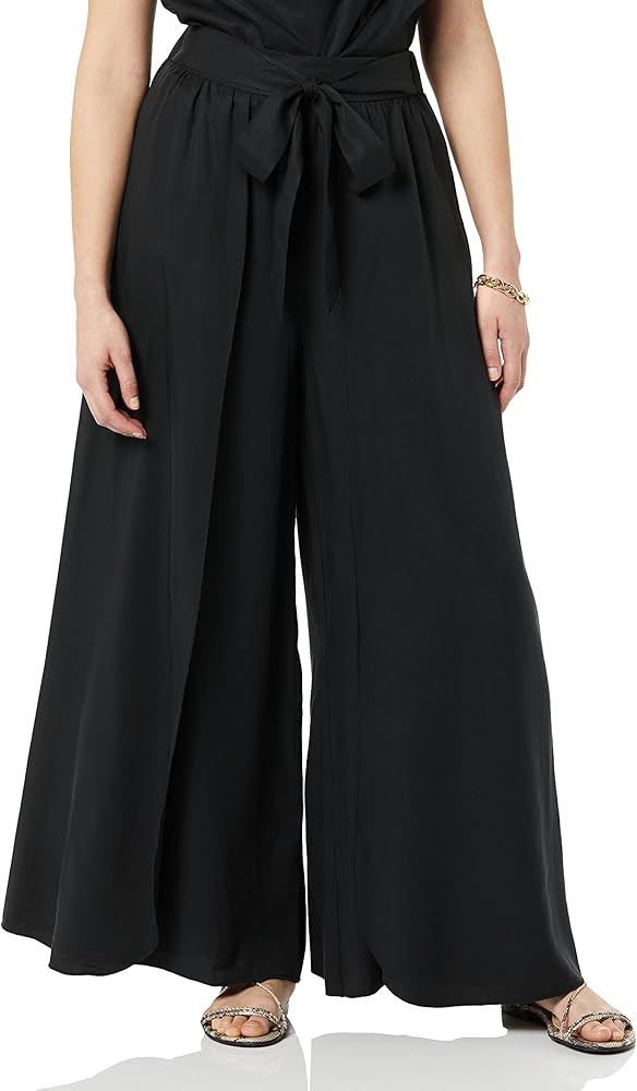 TEREA Women's Shay Wide Leg Layered Pant