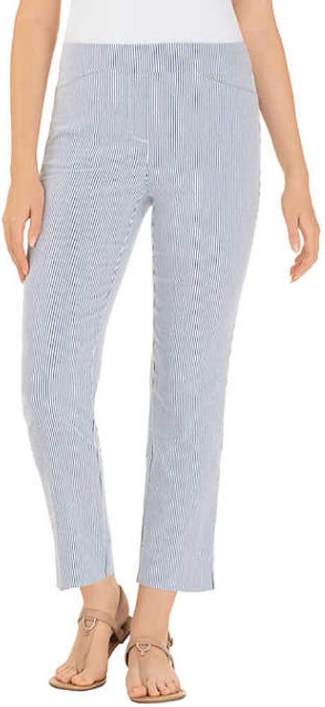 Hilary Radley Ladies' Seersucker Pull-On Ankle Pant