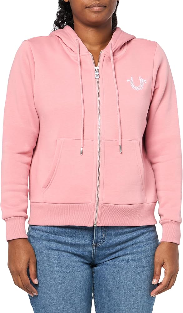 True Religion Women's Tr Hs Classic Zip Hoodie​