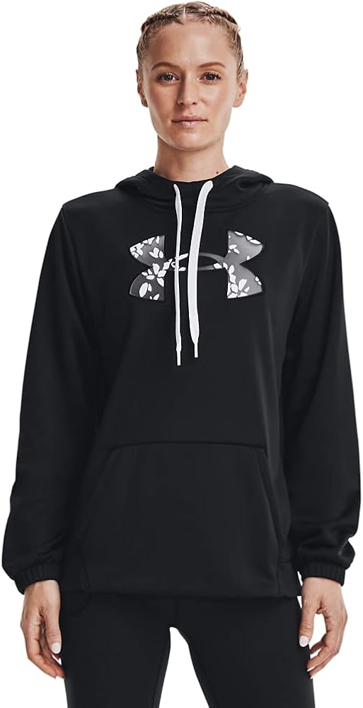 Under Armour Women's Fleece Floral Big Logo Hoodie