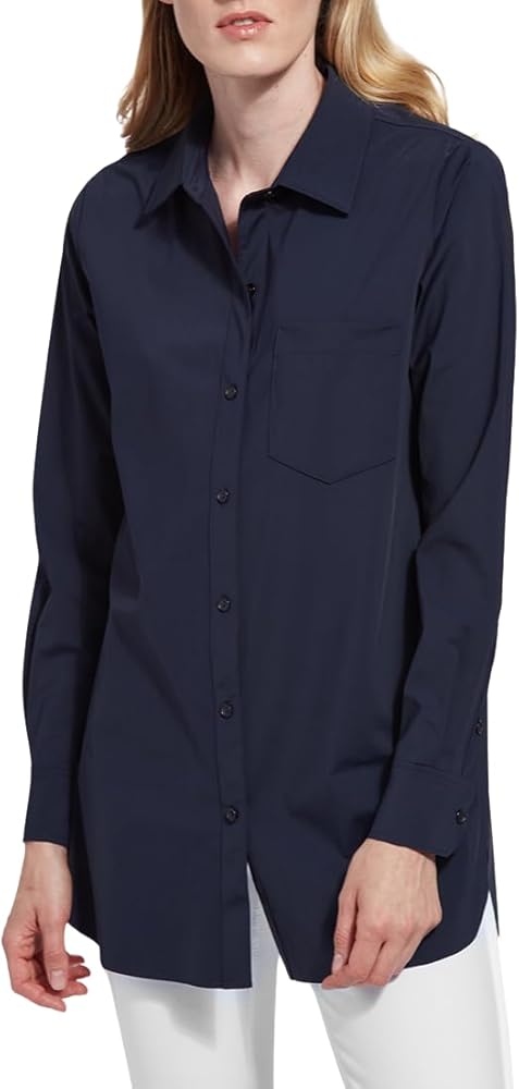 Lyssé Women's Schiffer Button Down Shirt