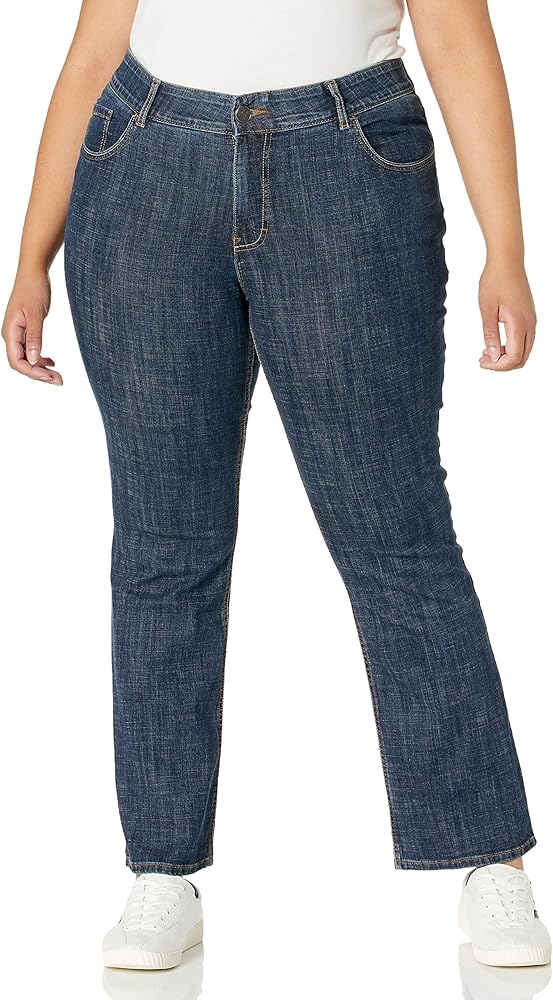 Riders by Lee Indigo womens Stretch No Gap Waist Bootcut Jean