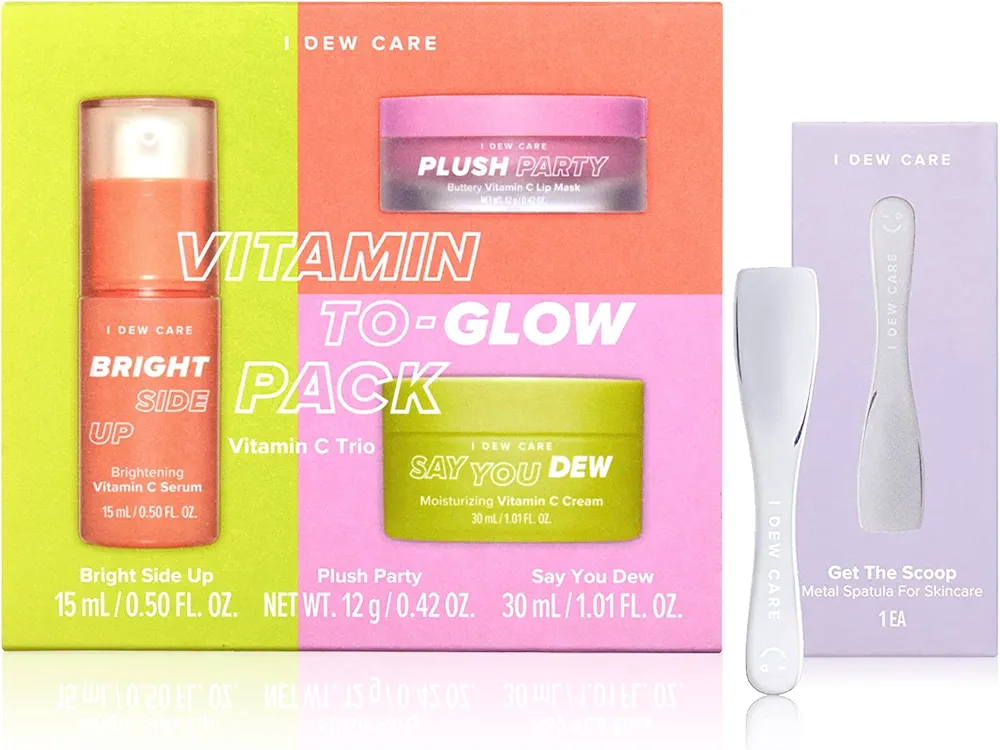 I DEW CARE Vitamin To Glow Pack + Get The Scoop Bundle