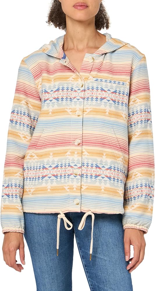 Pendleton Women's Button Front Beach Hoodie