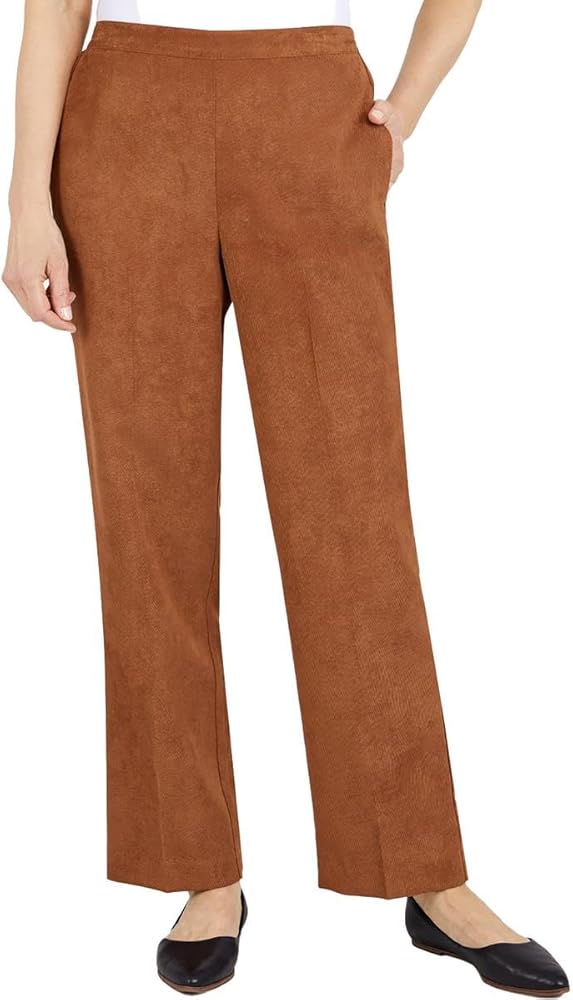 Alfred Dunner Women's Twill Average Length Pant