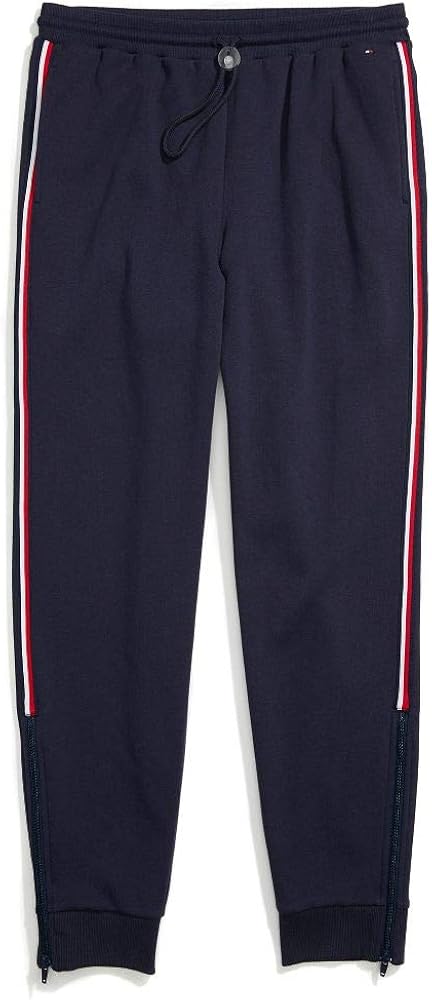 Tommy Hilfiger Women's Adaptive Pant With Adjustable Hems and Elastic Waist