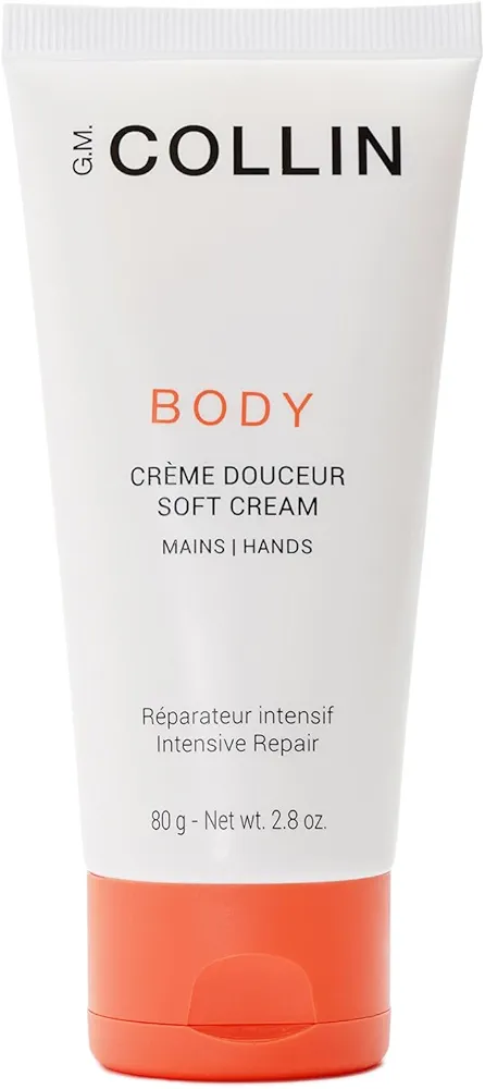 G.M. Collin Soft Hand Cream | Moisturizing Hand Lotion with Shea Butter for Dry, Cracked Skin Repair