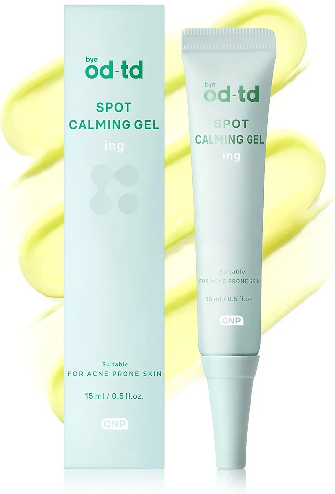 Spot Calming Gel (0.5fl oz) - Emergency Spot Cream, Moisturizing Overnight Care. Korean Skincare by LG Beauty. Retinal, LHA, Herb-Vinegar Tincture.