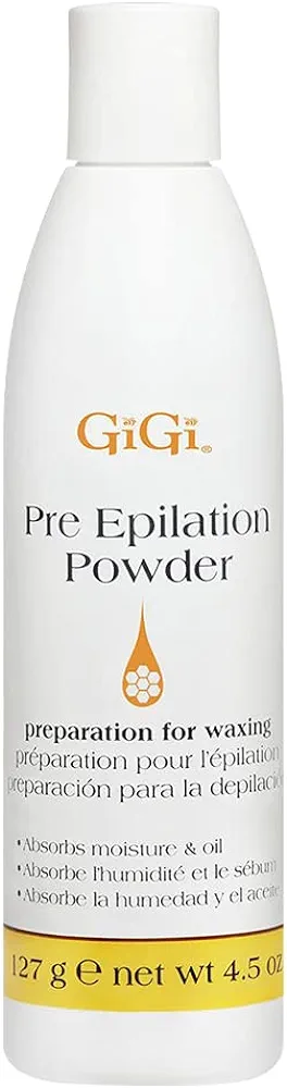 GiGi Pre Epilation Dusting Powder, 4.5 Ounce