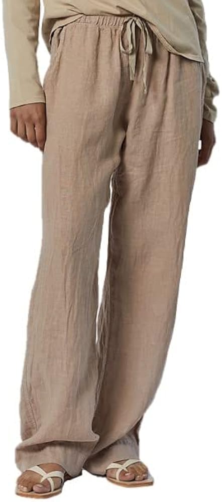 Velvet by Graham & Spencer Velvet by Jenny Graham Women's Pico Woven Linen Pants