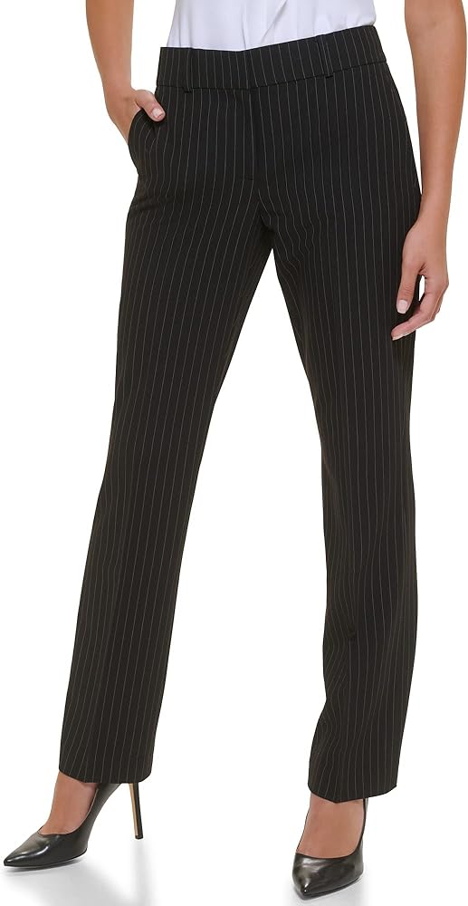 Tommy Hilfiger Pinstripe Sutton Bootcut Pants