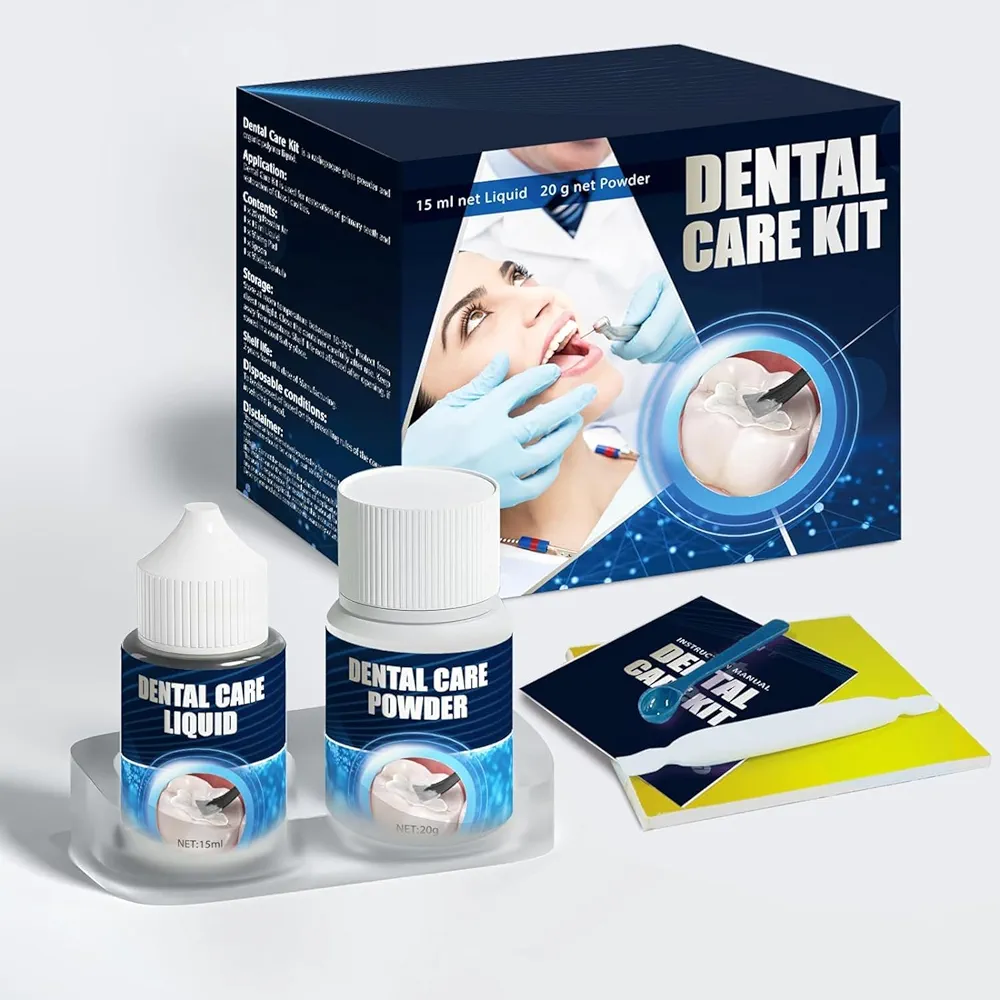 Tooth Repair kit, Temporary Replacement Tooth Kit, Safe and Effective