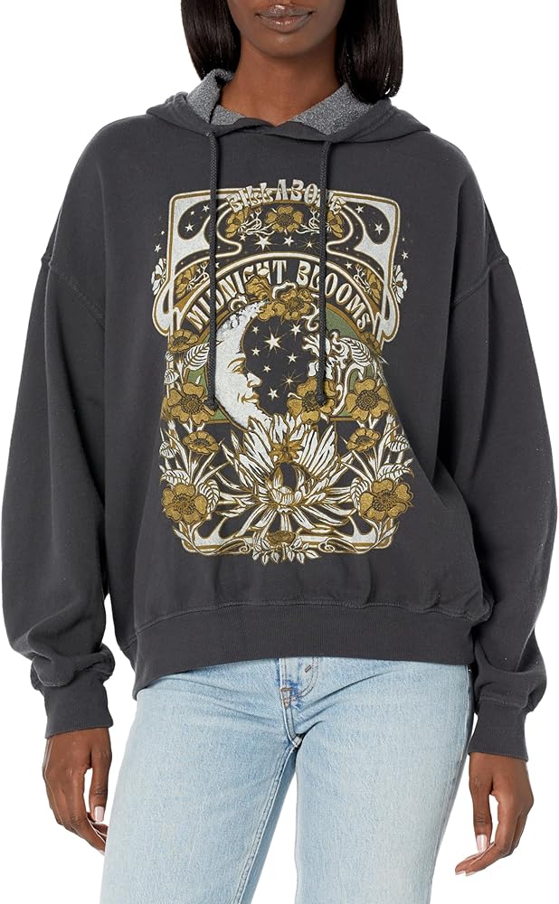 Billabong Women's Keep Ridin Oversized Hoodie Sweatshirt