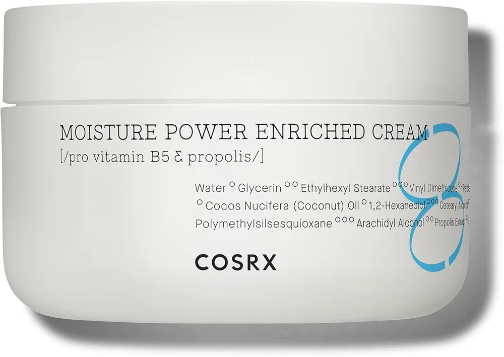 COSRX Hydration Moisturizer, Velvety, Silky Finish, Long Lasting Hydration, 50ml/1.69 fl.oz