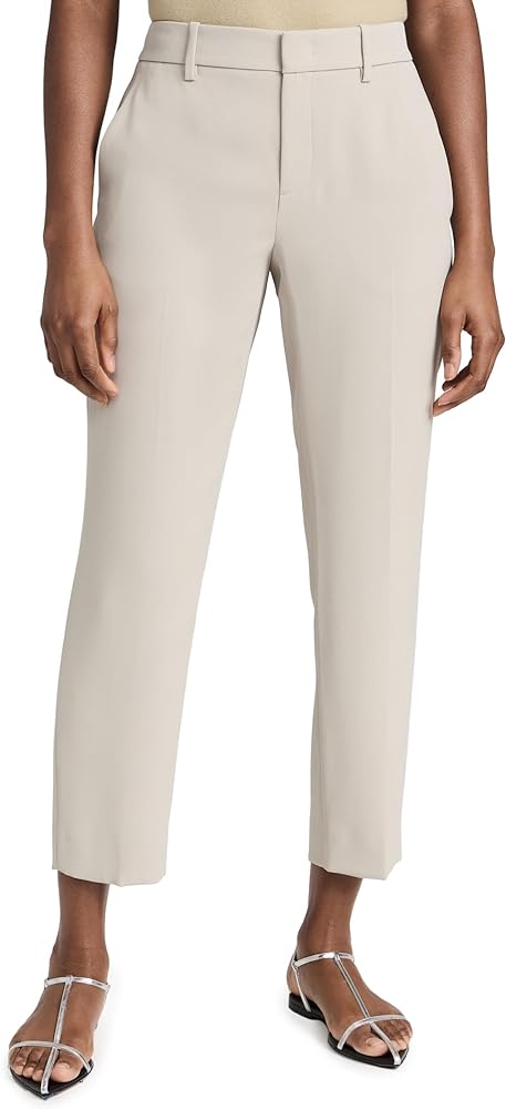 Vince Women's Crepe Tailored Straight Leg Pants