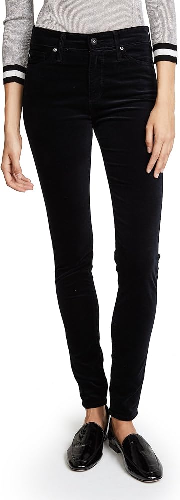 AG Adriano Goldschmied Women's Farrah Velvet Skinny