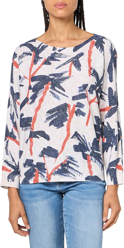 NIC+ZOE Women's Painted Palms Sweater