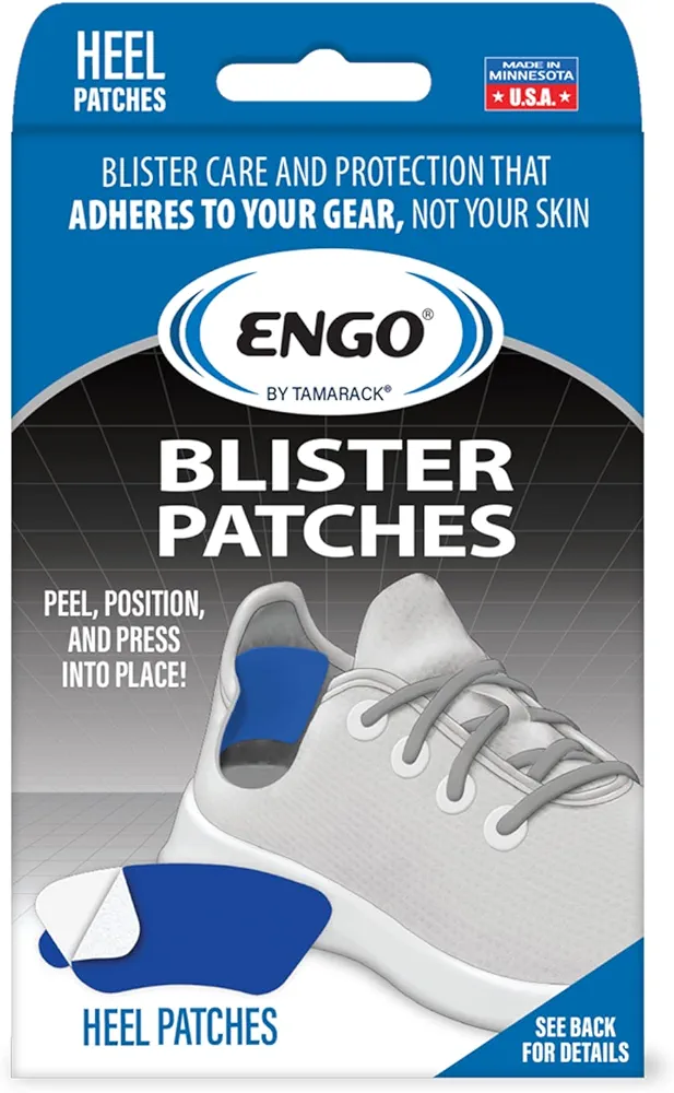 Heel Blister Prevention Patches Fits in All Types of Footwear (15 Pack)