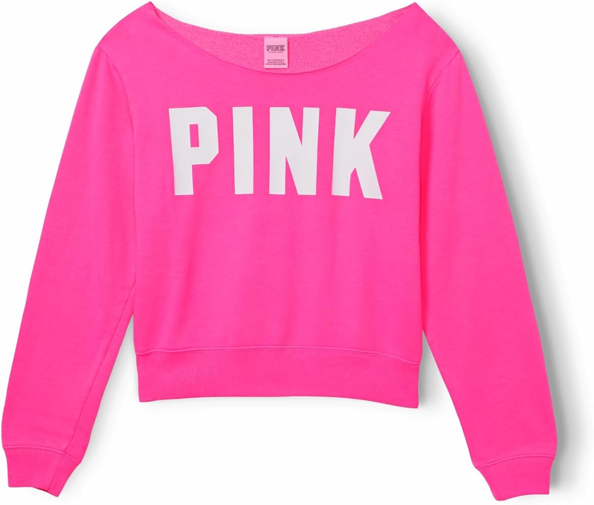 Victoria's Secret PINK Fleece Cropped Sweatshirt