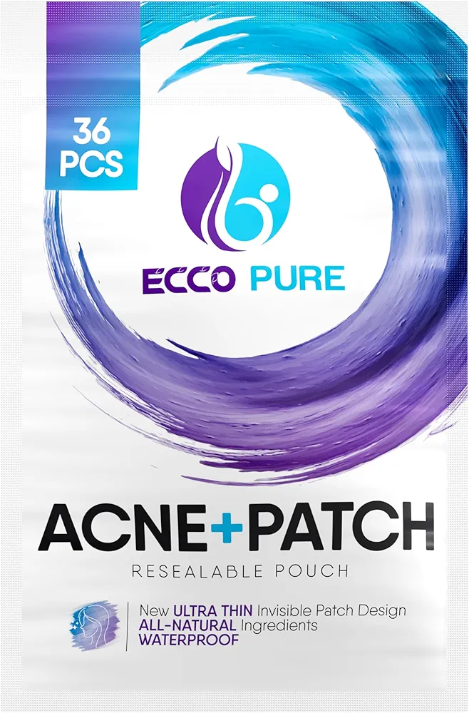 Acne Patch (36 Count) - Advanced Hydrocolloid Technology for Targeted Blemish Treatment - Gentle, Breathable Patches for Clearer Skin Overnight - Non-Drying Formula