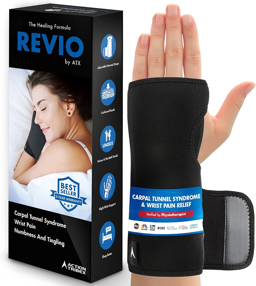 Night Sleep Support Wrist Brace - Singapore's No.1 Carpal Tunnel Wrist Brace