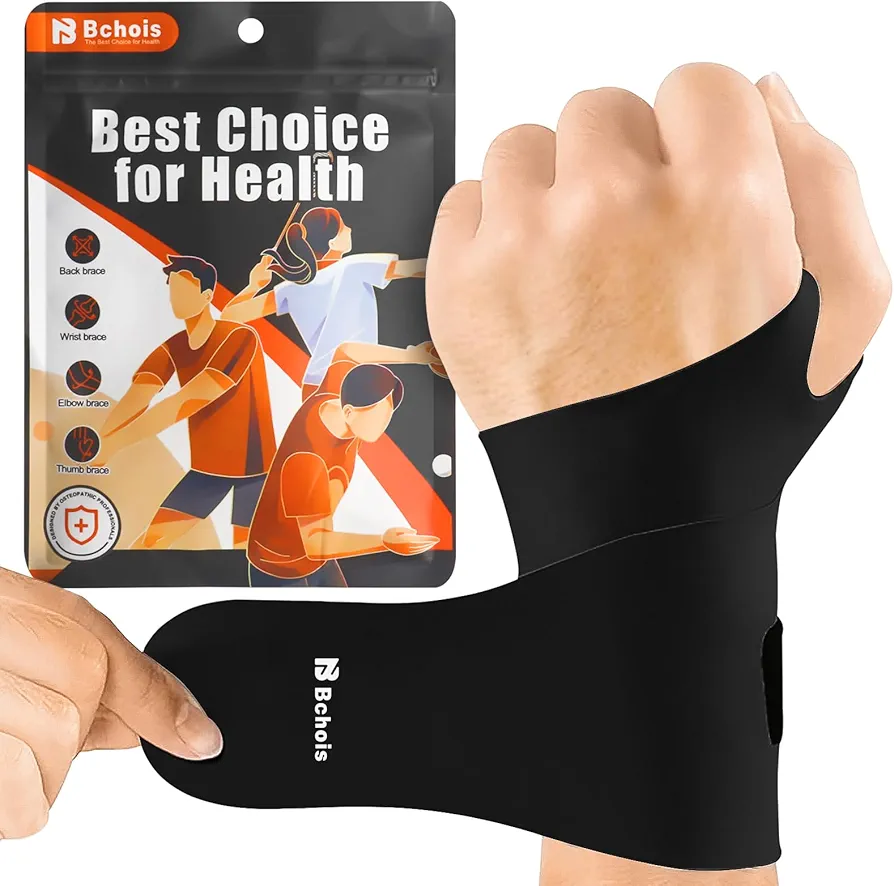 Wrist Brace Ulnar Wrist Brace Ultra-Thin Elastic for TFCC Tear,Wrist wraps Repetitive Wrist Use Injury,Support for Carpal Tunnel Pain & Tendonitis Relief,Fits Both Wrists