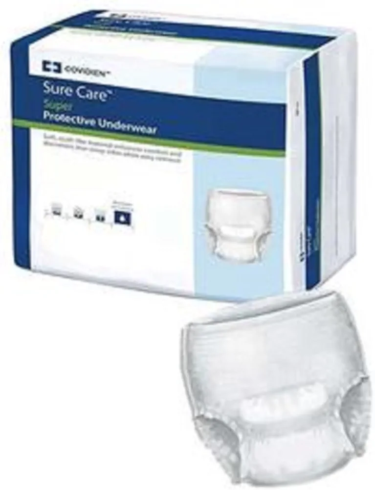 Medtronics - Sure Care Ultra Protective Underwear Small/Medium 34"-46" - Adult Protective Underwear - 20pcs/PK