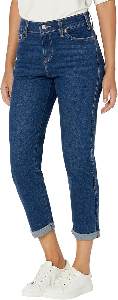 Signature by Levi Strauss & Co. Gold Women's Mid Rise Slim Boyfriend Jeans (Standard and Plus)