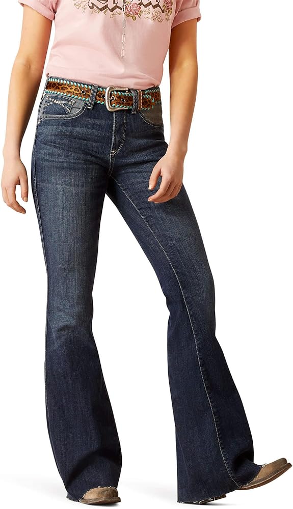 Ariat Women's R.e.a.l. High Rise Doba Flare Jean