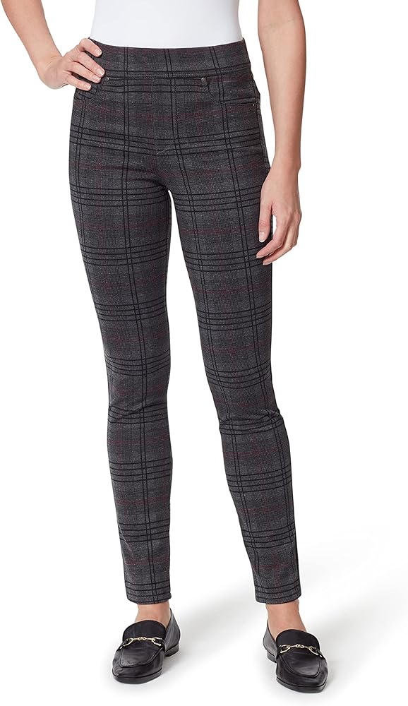 Gloria Vanderbilt Women's Avery Ponte Slim Pull on Pant