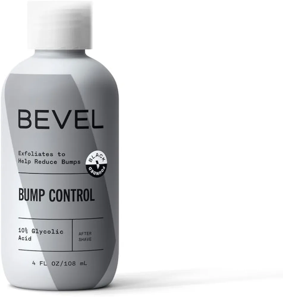 Bevel Essentials Post Shave Bump Control After Shave Cream with Green Tea and Glycolic Acid to Help Avoid Ingrown Hairs and Reduce Razor Bumps, 4 Fl Oz