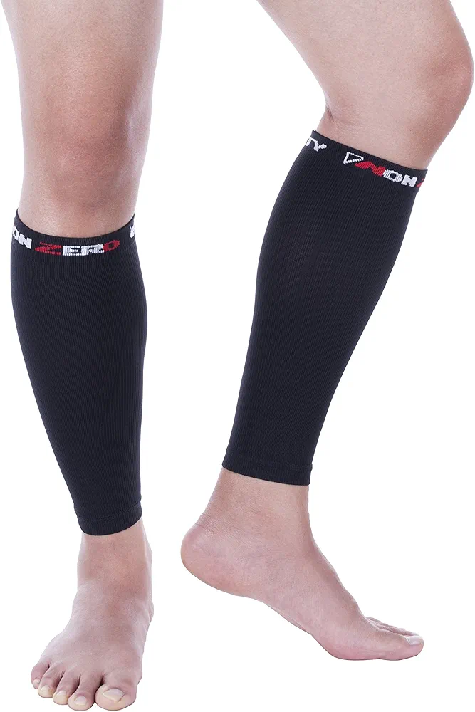 Nonzero Gravity Calf Sleeves | Compression Wraps For Running And Cycling | Shin Splints And Cramps (Pair) (Medium)