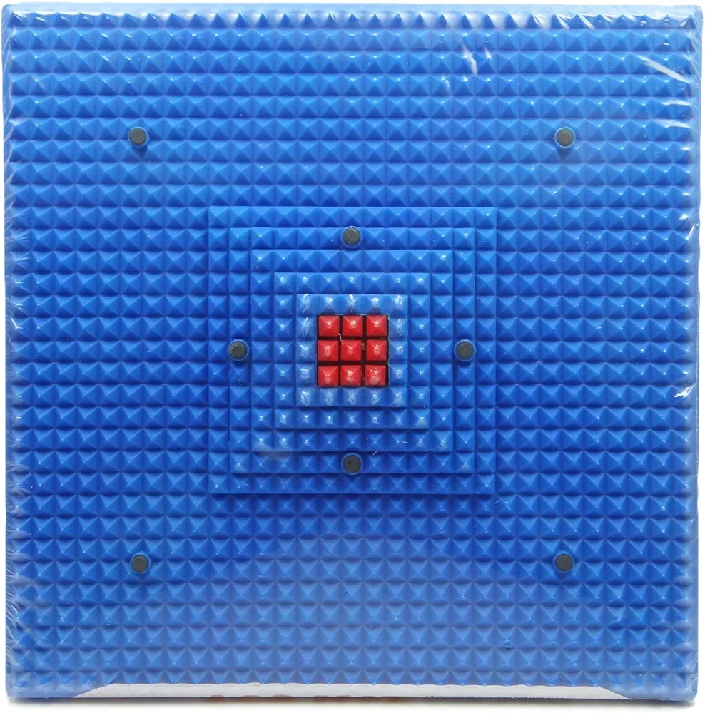 II Deluxe Acupressure Mat for Foot Massage Deep Relaxation-112,Color may vary: Red, Green or Blue