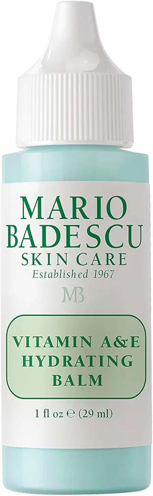 Mario Badescu Vitamin A & E Hydrating Balm - Aftershave for Men - Light & Silky 2-in-1 Post Shave Balm and Moisturizer With Aloe Vera and Vitamin E, 1 Fl Oz