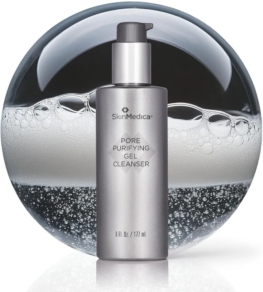 SkinMedica Pore Purifying Gel Cleanser - This Pore Cleaning Gel Cleanser with Clinically Proven Ingredients Dissolves Makeup, Oil, and Impurities, While Purifying Pores, 6 Fl Oz