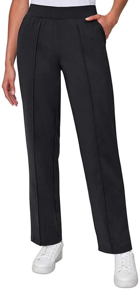 Mondetta Women's Straight Leg Pant (S, Black)