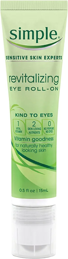 Simple Revitalizing Eye Roll-On, 0.5 oz