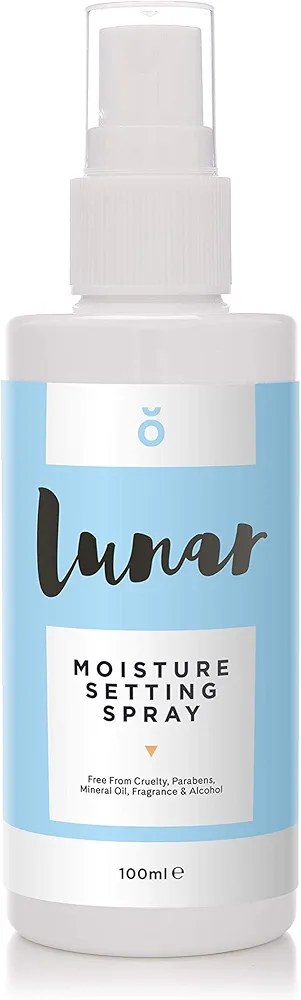 Lunar Glow Makeup Moisture Setting Spray A Finishing Spray for Face and Skin 100ml.