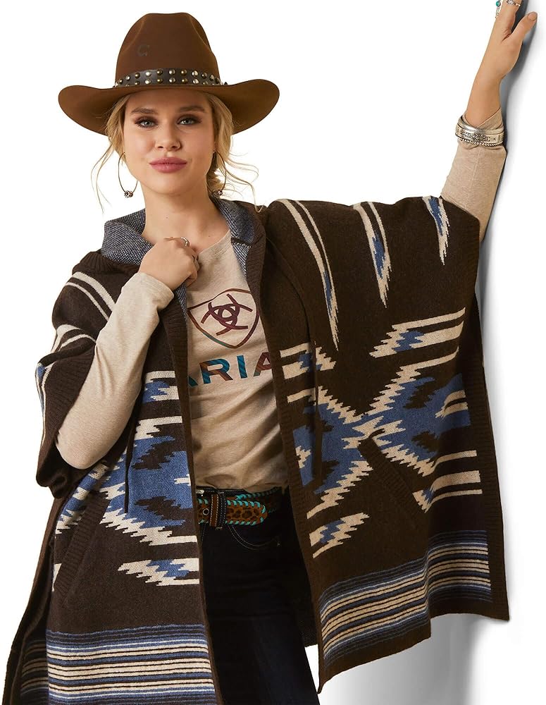 Ariat Women's Chimayo Poncho Sweater