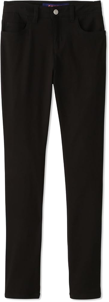 French Toast Women's Super Stretch Skinny Uniform Pants with Pockets