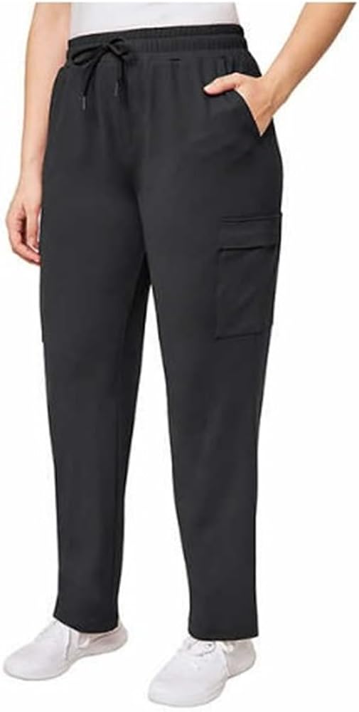 Mondetta Ladies' Straight Leg Cargo Pant Black Small