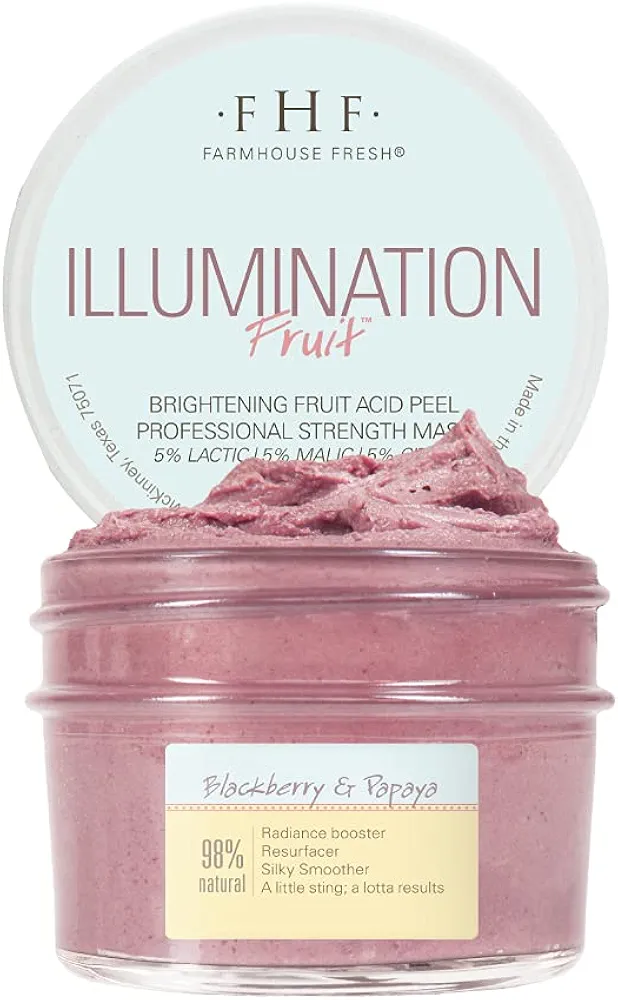 FarmHouse Fresh Illumination Fruit Professional Strength Brightening Fruit Acid Peel Mask, 3 fl. oz.